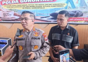 Kabid Humas Polda Gorontalo Kombes Pol Marupa Sagala