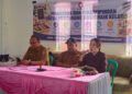 Anggota DPRD Provinsi Gorontalo, Yeyen Sidiki, menyampaikan sambutan pada kegiatan Pelatihan dan Pendampingan Pengurusan NIB bagi 25 pelaku UMKM oleh Diskumperindag Provinsi Gorntalo.