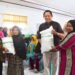 Penyaluran beras bantuan periode Juli, Agustus, dan September 2026 tersebut diserahkan secara simbolis oleh Gubernur Gorontalo Gusnar Ismail bersama Bupati Gorontalo Sofyan Puhi di Kelurahan Hunggalua, Kecamatan Limboto, Selasa (8/9/2026).