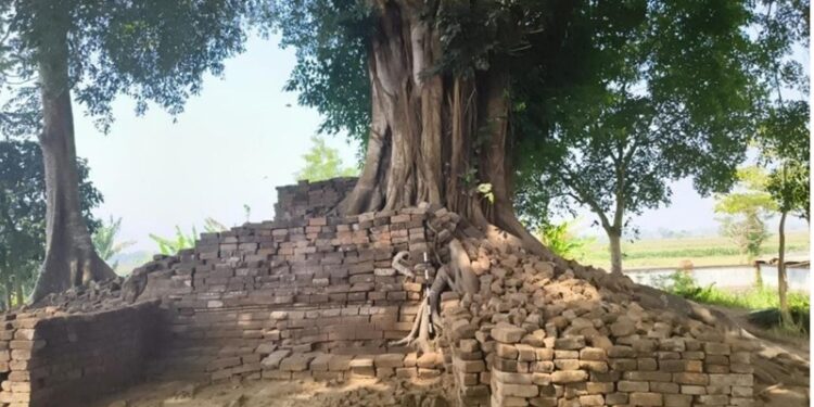 Candi Deres yang menjadi salah satu benda cagar budaya