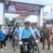 Bupati Jember Muhammad fawait saat Gowes bareng OPD di Kecamatan Sumberjambe