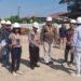Gubernur Gorontalo Gusnar Ismail saat meninjau progres pembangunan gedung pusat kanker di RSUD dr Hasri Ainun Habibie Provinsi Gorontalo, Kecamatan Limboto, Jumat (11/9/2026).(F. hms-rshah)