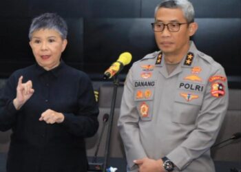 Irjen Pol Nurworo Danang (kanan) semasa menjabat Kasatgas MBG. (DOK.POLRI).