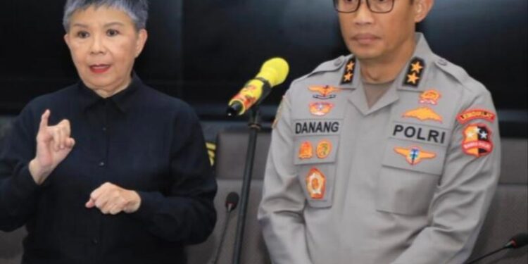 Irjen Pol Nurworo Danang (kanan) semasa menjabat Kasatgas MBG. (DOK.POLRI).