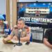 Kapolresta Gorontalo Kota, KBP Budhi Batara Pratidina saat melaksanakan konferensi pers di Polresta Gorontalo Kota, Ahad (25-10-2026).