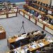 Komisi VII DPR RI melaksanakan rangkaian uji kelayakan dan kepatutan atau fit and proper test terhadap para calon Dewas RRI, Rabu (7/10).(Foto: Antara)