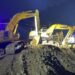Sejumlah alat berat berupa excavator diamankan aparat Polres Pohuwato di kawasan PETI Popayato Barat.