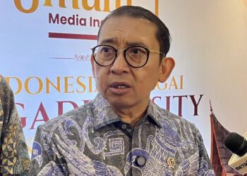 Menteri Kebudayaan Fadli Zon memberikan keterangan kepada awak media usai menyampaikan kuliah umum bertajuk “Indonesia sebagai Megadiversity Kebudayaan” di Jakarta, Sabtu (17/10/2026). (ANTARA/Farika Nur Khotimah)