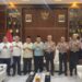 Pertemuan Kapolda Gorontalo Irjen Pol Nurworo Danang bersama Ketua PWNU Gorontalo Ibrahim T Sore terkait rencana Polda Gorontalo menjadi tuan rumah Hari Santri Nasional 2026.