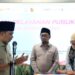 Bupati Jember Muhammad fawait saat mengenalkan Mall Publik pada Rini Widyantini MenPAN-RB dan anggota DPR RI Gus Khozin