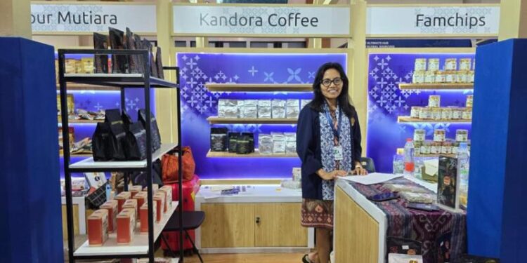 Kandora Coffee, UMKM binaan Pertamina Patra Niaga Regional Sulawesi yang dipimpin Arni Pabunga, membawa cita rasa kopi Toraja ke panggung perdagangan internasional melalui partisipasinya dalam Trade Expo Indonesia (TEI) 2026 di Indonesia Convention Exhibition (ICE) BSD City, Tangerang, pada 14–18 Oktober 2026.