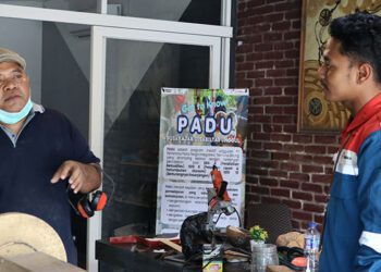 kelompok binaan KALEB Community melalui program Pusat Ajar Disabilitas Unggul (PADU) yang dijalankan Pertamina Patra Niaga Regional Sulawesi melalui Integrated Terminal (IT) Bitung