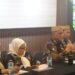 Bupati Bone Bolango, Ismet Mile saat membuka Sosialisasi Rencana Pembangunan Kawasan Perdesaan di Kecamatan Kabila Bone, Jumat (2/10/2026), di Naffil Cafe dan Resto. (Foto Onal/Prokopim)
