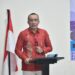 Wakil Bupati Boalemo, Lahmuddin Hambali, saat memberikan sambutan, (Prokopim Boalemo)