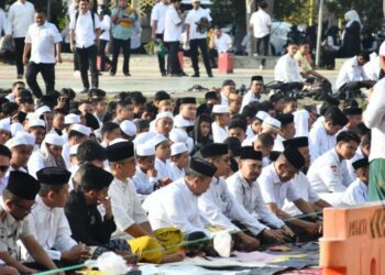 Pemkab Boalemo Gelar sholat istisqa, (Prokopim Boalemo)