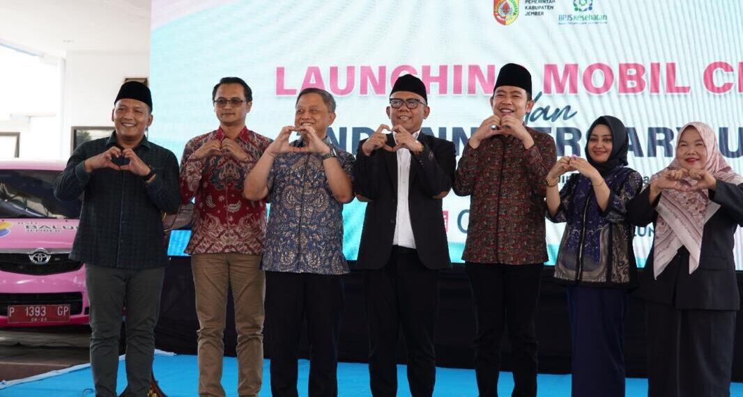 Rangkaian acara Launching Mobil Cinta di RSD Balung, Kamis (8/10/2026). (Foto: Dok/Humas BPJS Kesehatan KC Jember)