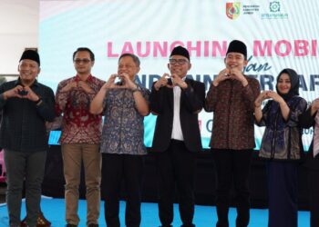 Rangkaian acara Launching Mobil Cinta di RSD Balung, Kamis (8/10/2026). (Foto: Dok/Humas BPJS Kesehatan KC Jember)