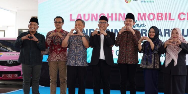 Rangkaian acara Launching Mobil Cinta di RSD Balung, Kamis (8/10/2026). (Foto: Dok/Humas BPJS Kesehatan KC Jember)
