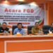Rum Pagau saat membuka Forum Group Discussion (FGD) Naskah Akademik dan Rancangan Perda tentang Penyelenggaraan Program Jaminan Sosial, (Prokopim Boalemo)