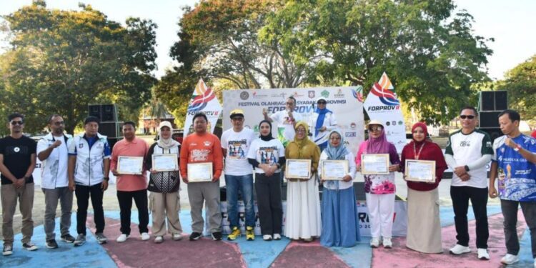 Wakil Bupati Boalemo, Lahmuddin Hambali, saat menutup FORPROV II KORMI 2026, (Prokopim Boalemo)