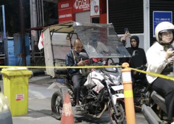 Suasana Antrian SPBU di Kabupaten Jember