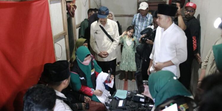 Bupati Jember Muhammad fawait belusukan home care di Plosok Kecamatan Tanggul